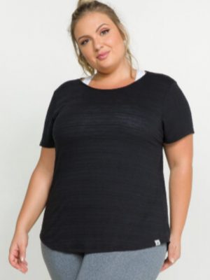 Alternative view of Blusa Fit Poliamida Plus Size