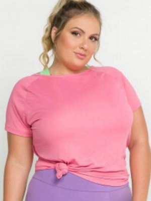 Blusa Fit Poliamida Plus Size