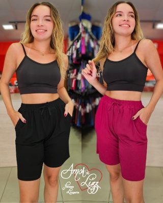 Bermuda de malha