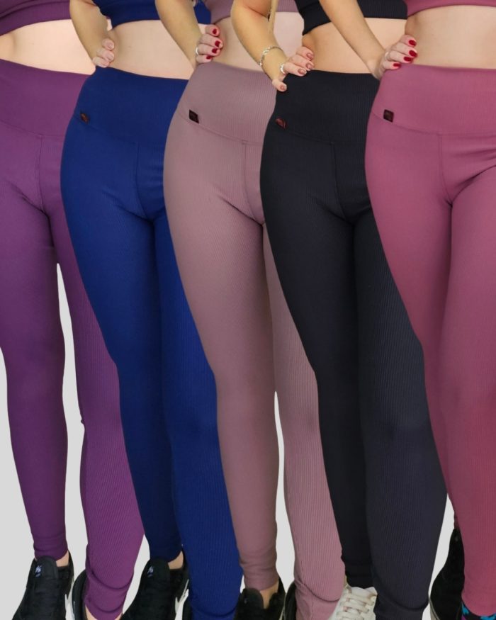 Legging Canelado Black-out - Imagem 4