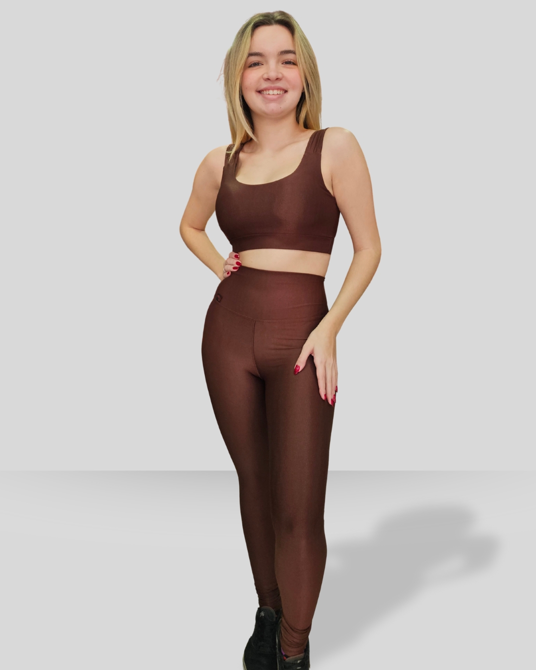 Legging Microcanelado