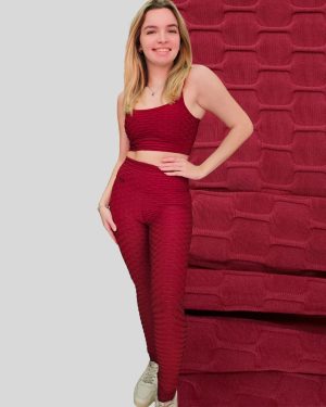 Alternative view of Legging Texturizada Bolha