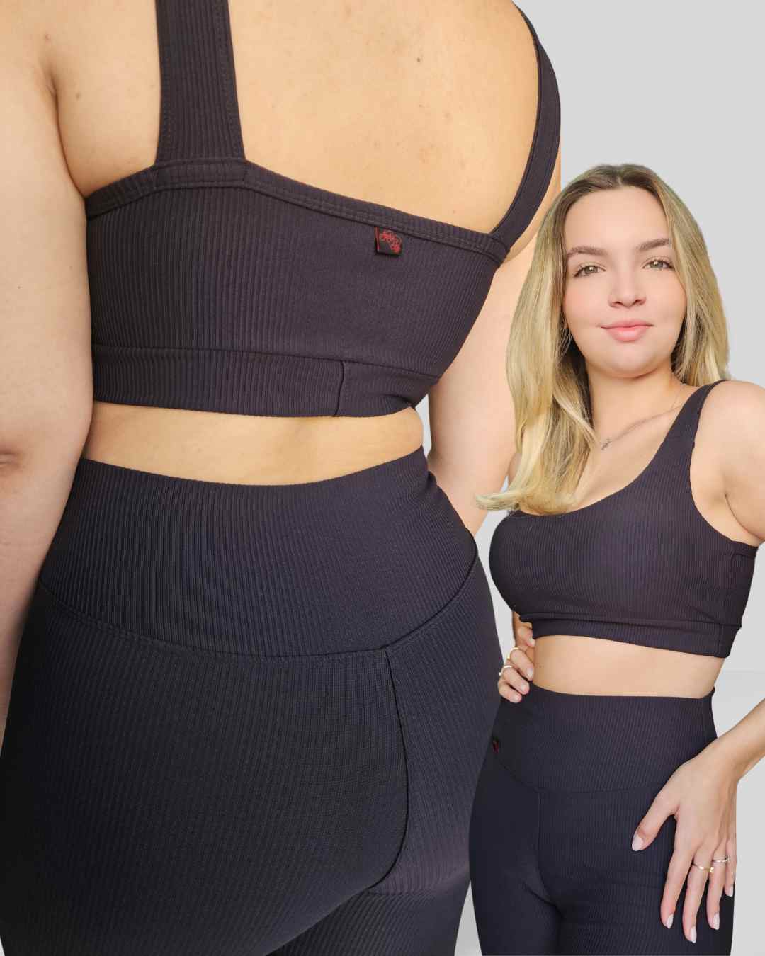 Top Canelado Black-out Paris - Imagem 3