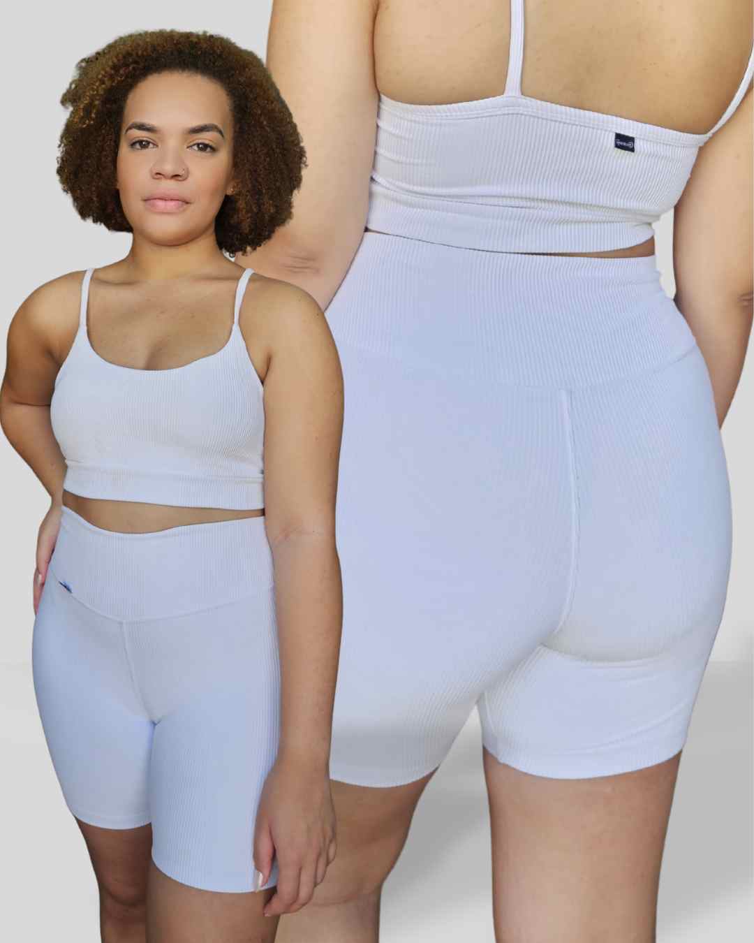 Meia coxa Canelado Black-out Paris - Imagem 4