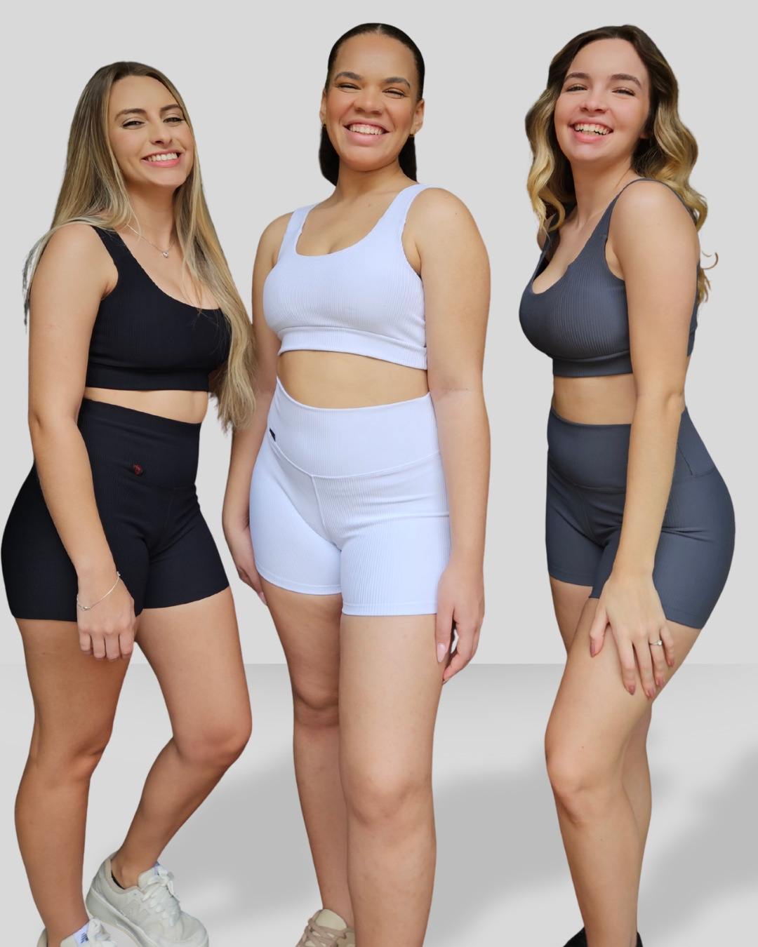 Meia coxa Canelado Black-out Paris - Imagem 2