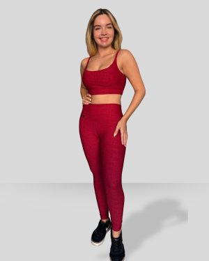 Legging Poliamida Jacquard Lux Blosson