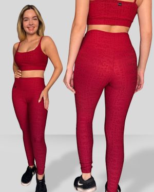 Alternative view of Legging Poliamida Jacquard Lux Blosson