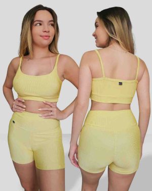 Alternative view of Shorts Canelado Black-ou New York