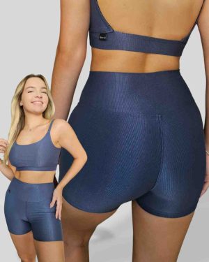 Alternative view of Shorts em Poliamida Microcanelado