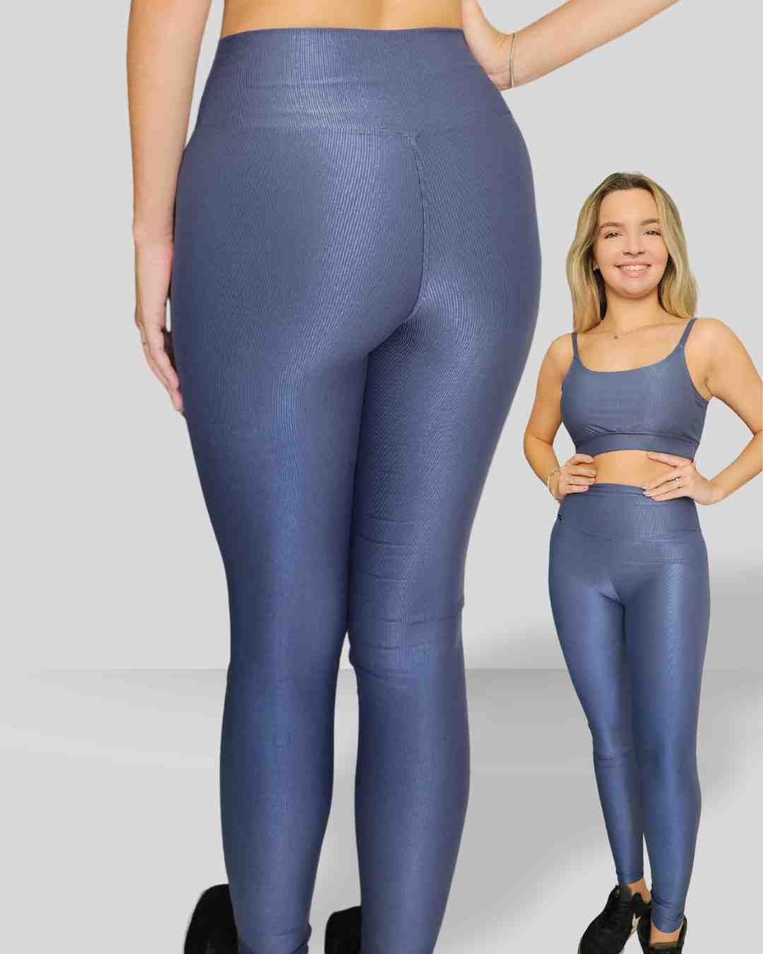 Legging em Poliamida Microcanelada - Imagem 3