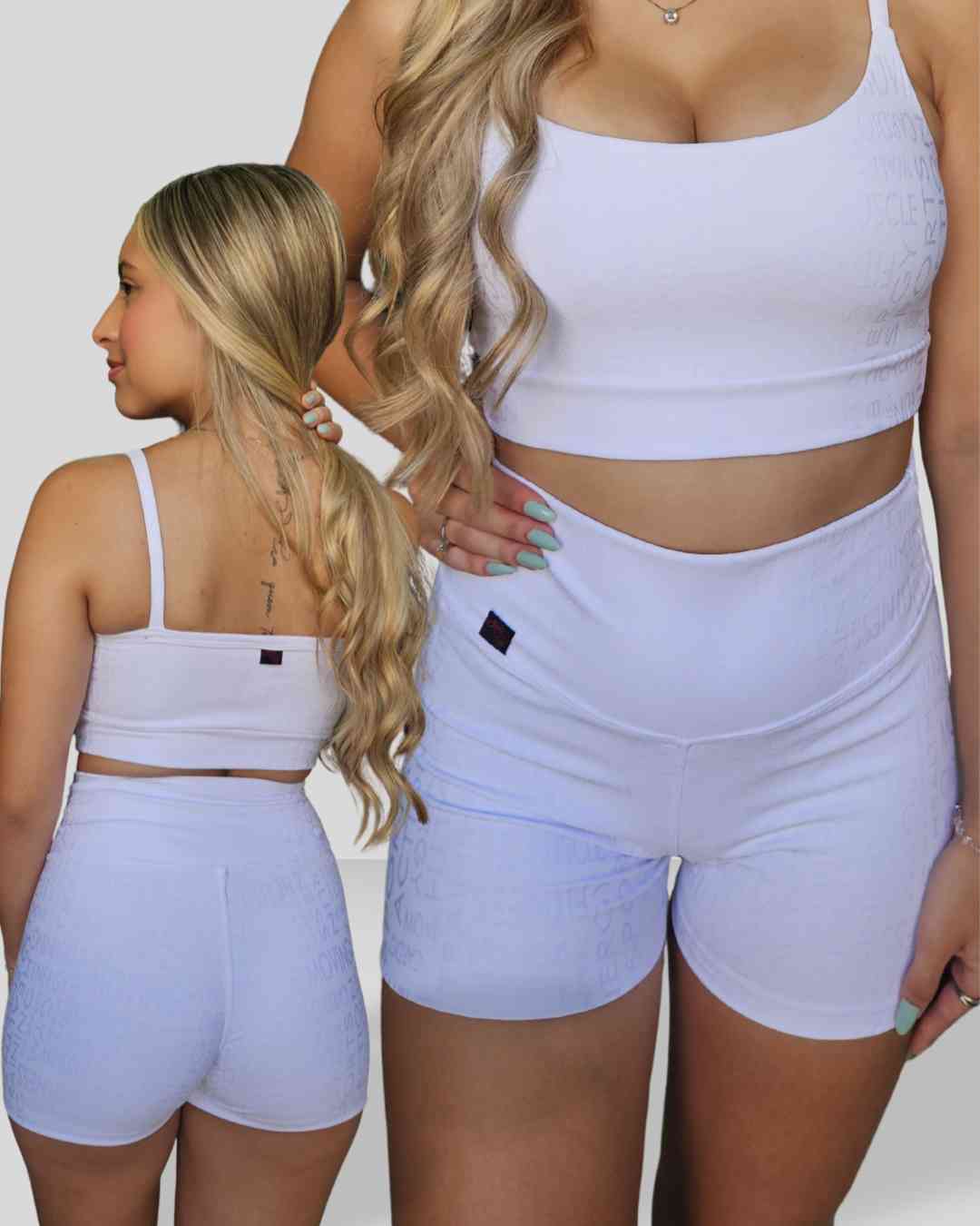 Shorts Jacquard Lux Branco - Imagem 2