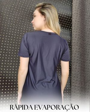 Alternative view of Blusa Dryfit Preta
