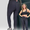 Legging Canelada Cinza Chumbo