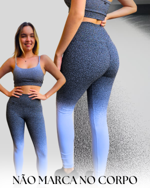 Legging Degrade Branco