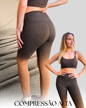 Legging Degrade Marrom