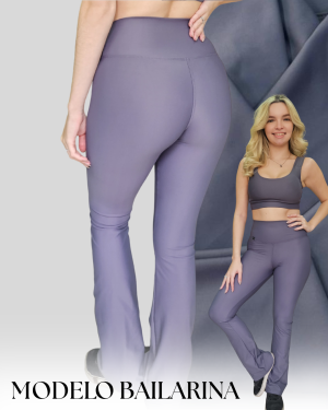 Alternative view of Legging Flare Cinza
