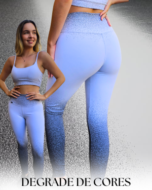 Alternative view of Legging Degrade Branco