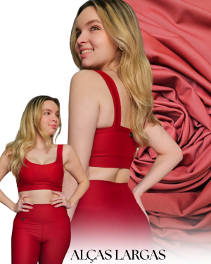 Top Liso Vermelho